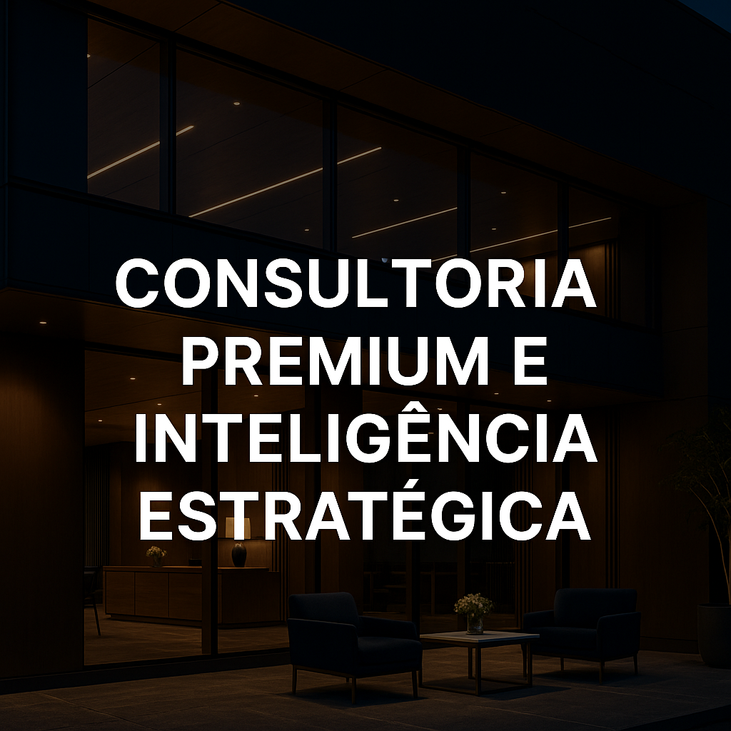 Lobby de Consultoria Premium e Sofisticação